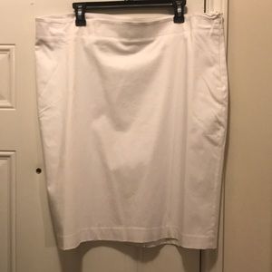 Cotton Sateen Skirt
